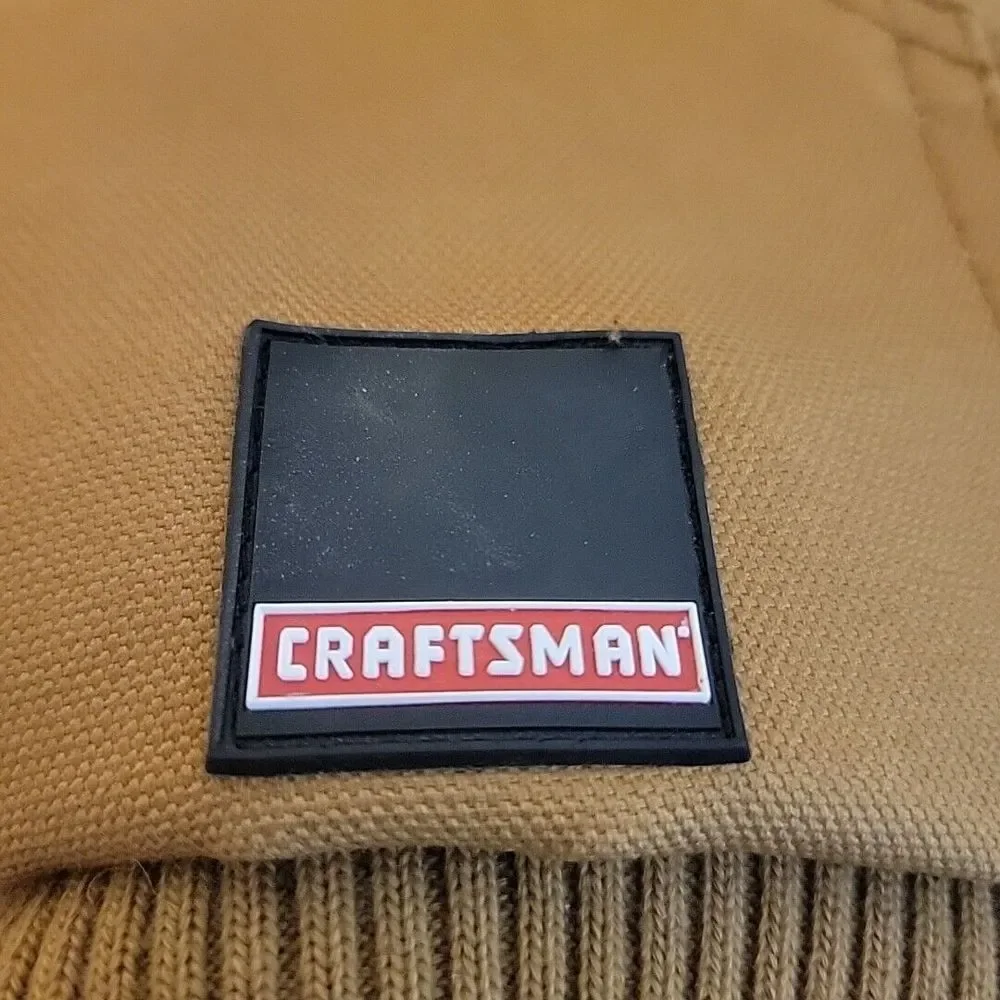 Craftsman Duck‎ Hunt Coat Jacket Mens XL Brown Canvas Insulated Lined Hoodie